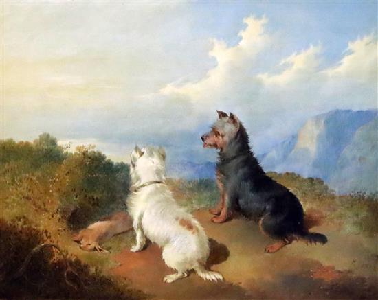 Paul Jones (fl.1855-1888) The Chase & After The Chase 8 x 10in.